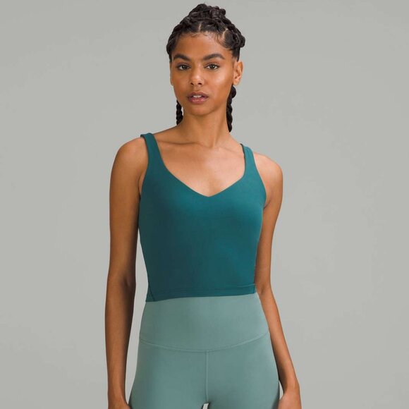 lululemon athletica Tops - Lululemon Green Jasper Align Tank Top 0
